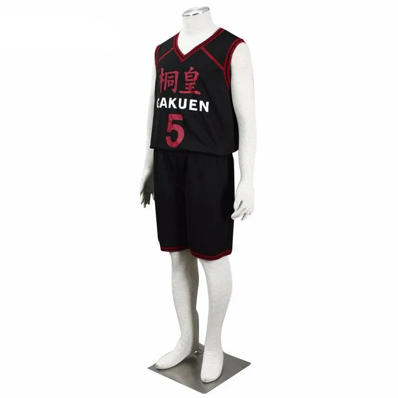 qq38Ainclu Anime Kuroko No Basuke Cosplay Costume Too Gakuen School Basketball Team Sport Outfit Aomine Daiki Jersey