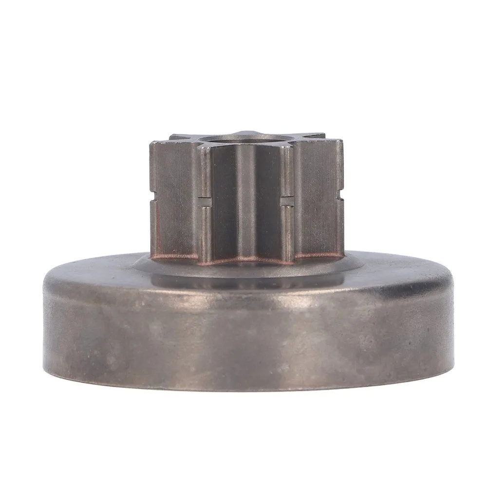 7 Teeth Clutch Drum Sprocket Iron Round Clutch Drum Assembly Silver Easy to Install Replacement Clutch Drum for STIHL 038 MS380