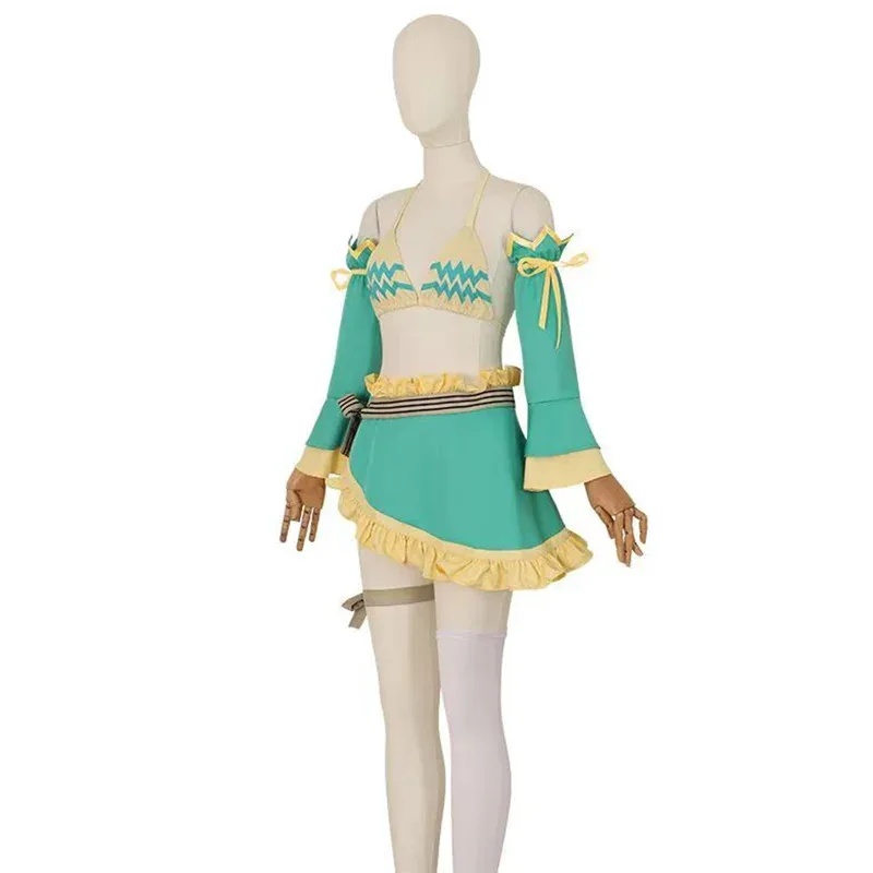 

Аниме Cos Lucy Heartfilia Косплей Костюм Партия Униформа Полный комплект Женский купальник Рождественские наряды yj4k