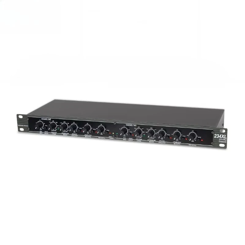 2/3/4 Way Professional Crossover Rack Mount Sound Processor Electronic Three-Way Crossover Low/Super Digital Audio System