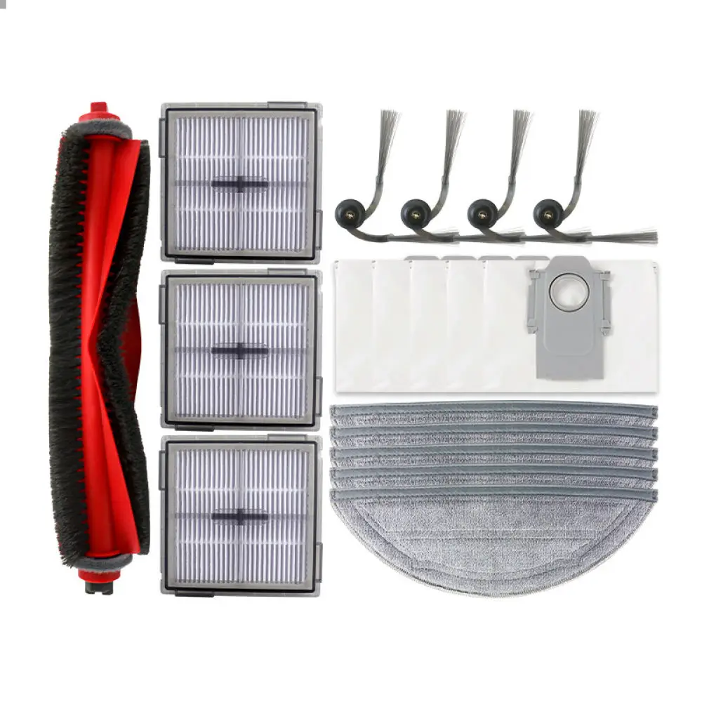 For Roborock Q10 VF Plus S5 Plus Vacuum Spare Parts Main Roller Brush Filter Mop Cloth Side Brush Home Accessories