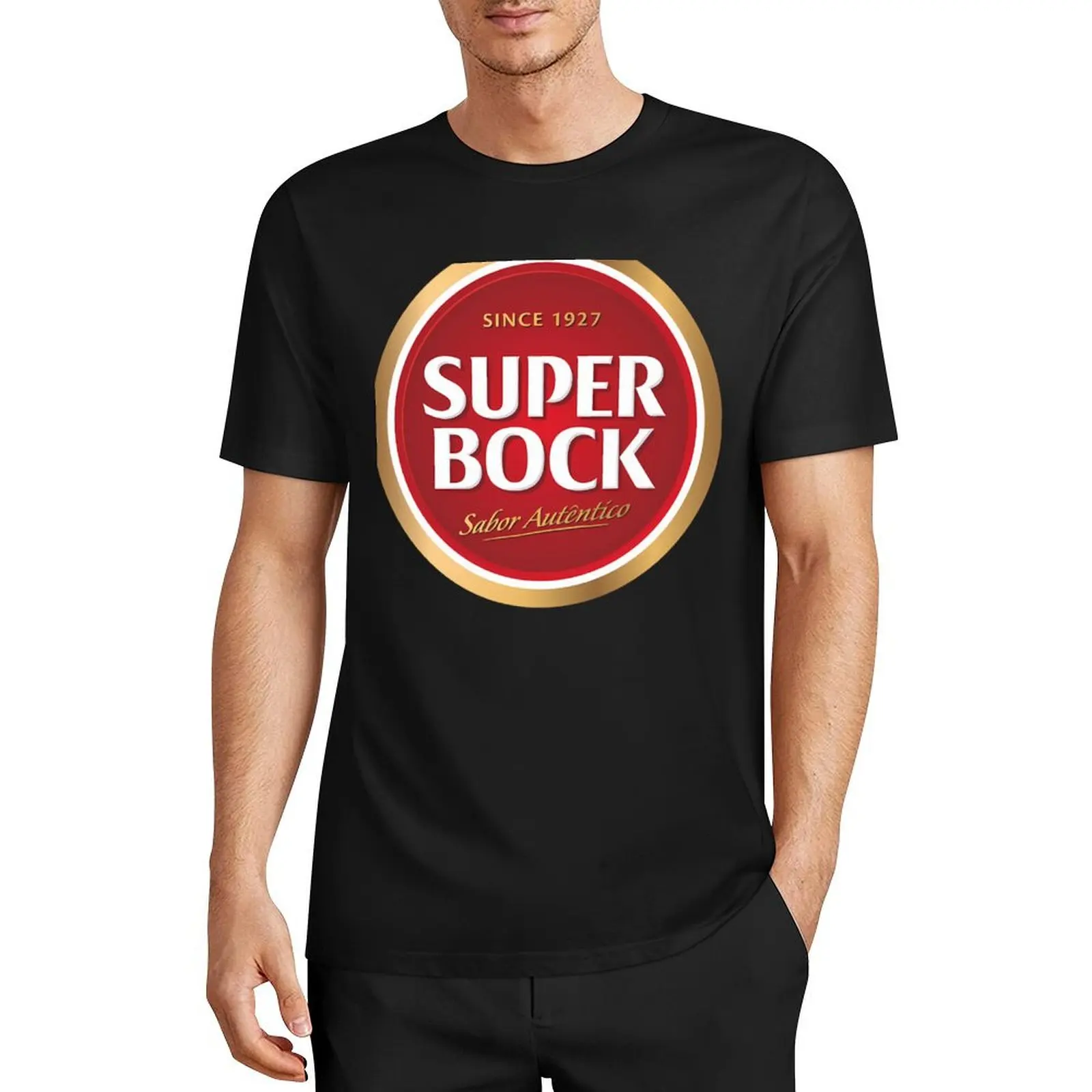 

Super Bock Since 1927 Logo Essential T-Shirt Blouse customs design your own shirts graphic tees blanks black t shirts for men