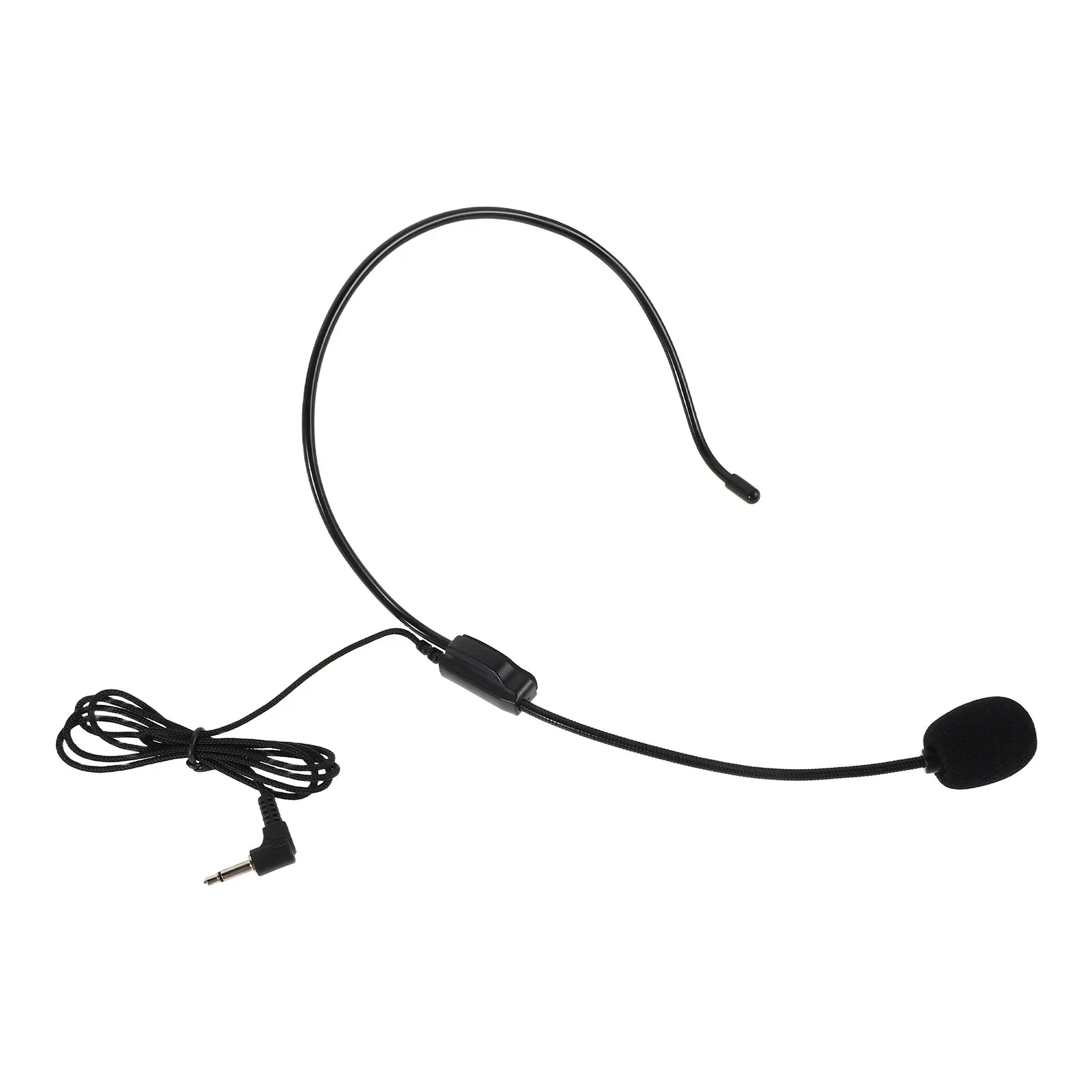 

Realistic Fake Headset Microphone Prop Lightweight Portable Simulation Mic for Dance Bar Shows Children Stage Plays