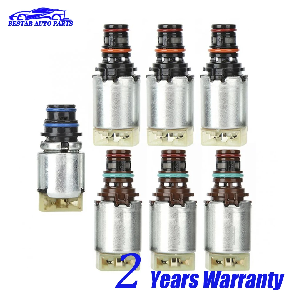 6F35 6F15 Solenoid Valve 7-Piece Set Suitable for Ford Escape Fusion Mazda CV6Z-7G391-A After 2009 Transmission