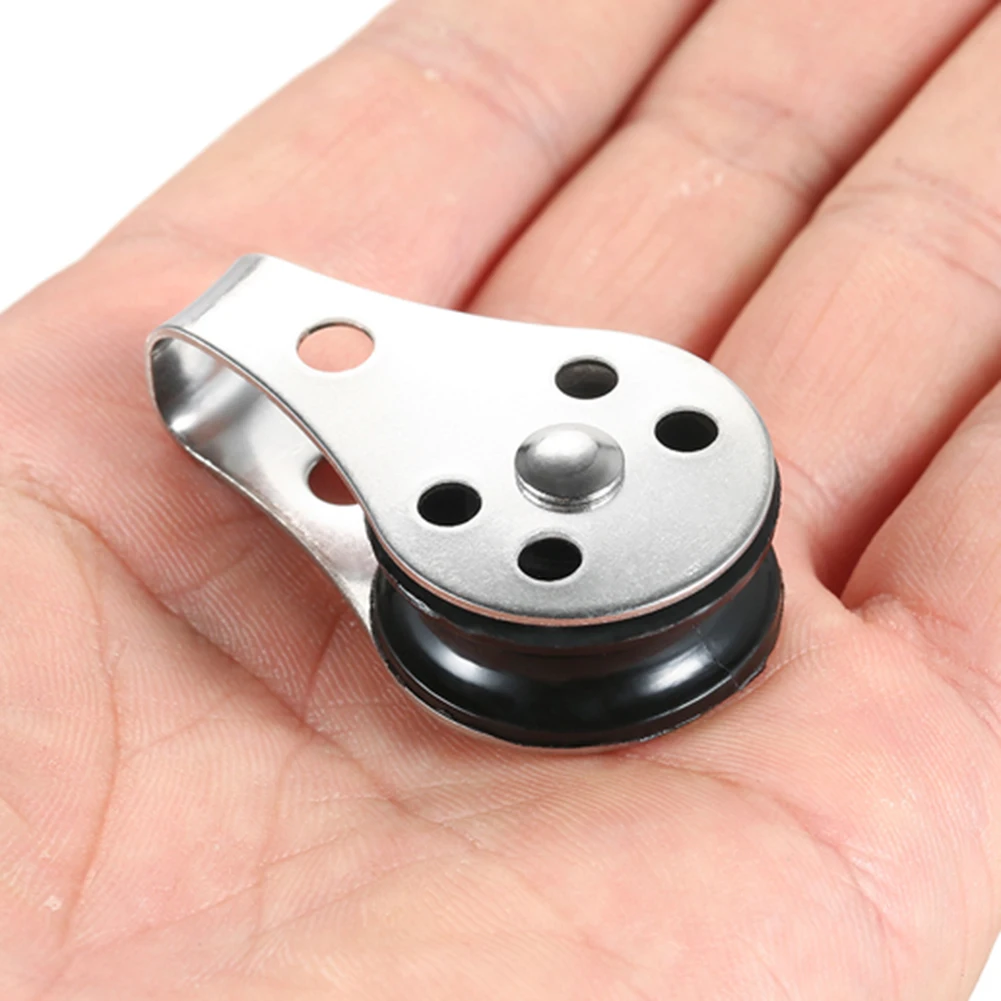 Multi-functional Strong Load Bearing Classic Stainless Steel Practical Anti-rust Anti-corrosion Lifting Rope Wheel
