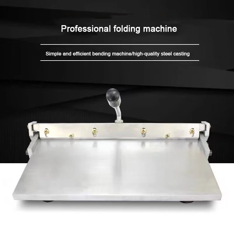 Folding Tools Manual Edge Folding Machine 12 Inch Leather Wallet Handbag With Plastic Flanging Machine