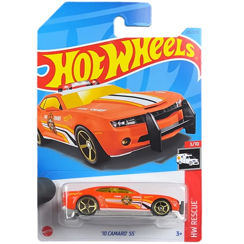 2023-203 Hot Wheels 10 CAMARO SS 1/64 Metal Die-cast Model Cars Toy Vehicles