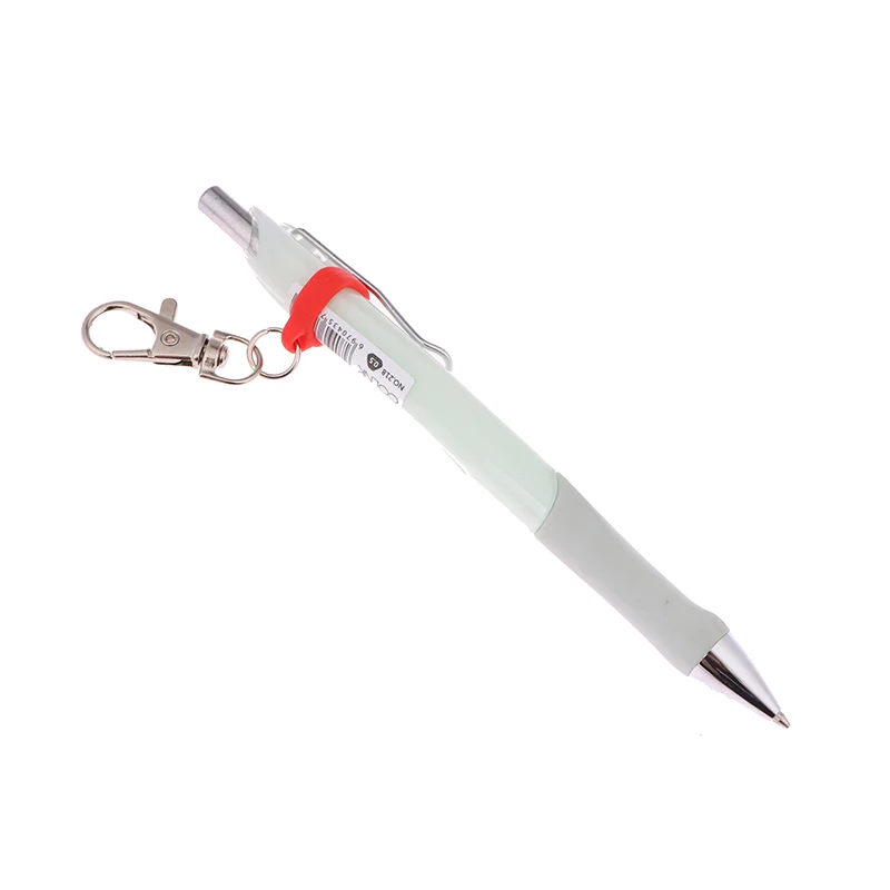 Portalápices de Metal de 6 piezas con Clips, bolsillo y carrete de insignia, convertidor de bolígrafo de enfermera Compatible con cierre de langosta para trabajadores carpinteros
