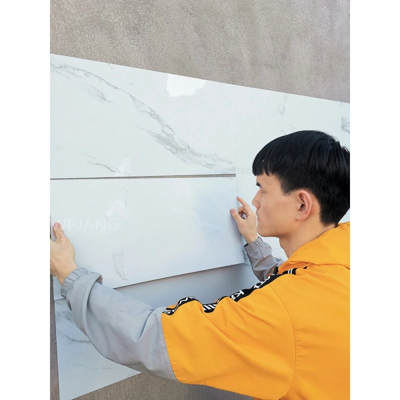 10P Wallpaper For Bedroom Walls Self-adhesive Imitation Tile Sticker Bathroom Renovation Waterproof Wall Stickers For Kids Rooms