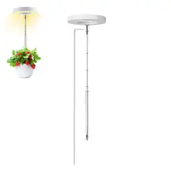 Lampe horticole de croissance LED pour plantes d'intérieur, éclairage avec minuterie automatique à 4 niveaux, pour balcon