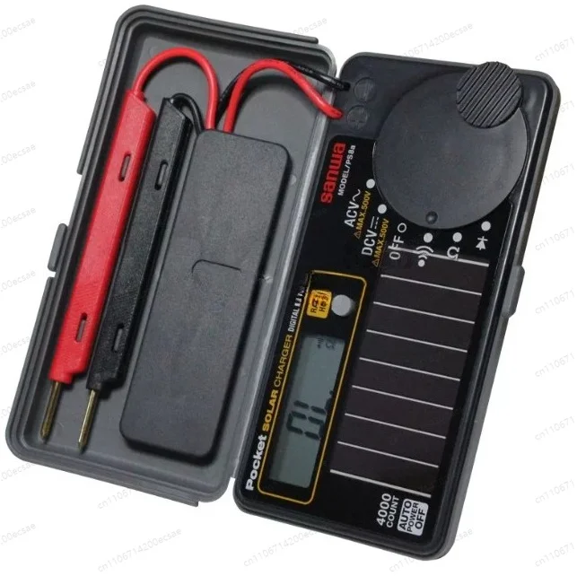 Pocket Mini Digital Multimeter 4000 Count AC DC Voltage Tester Portable DMM with LCD Display Electrical Measuring Tool