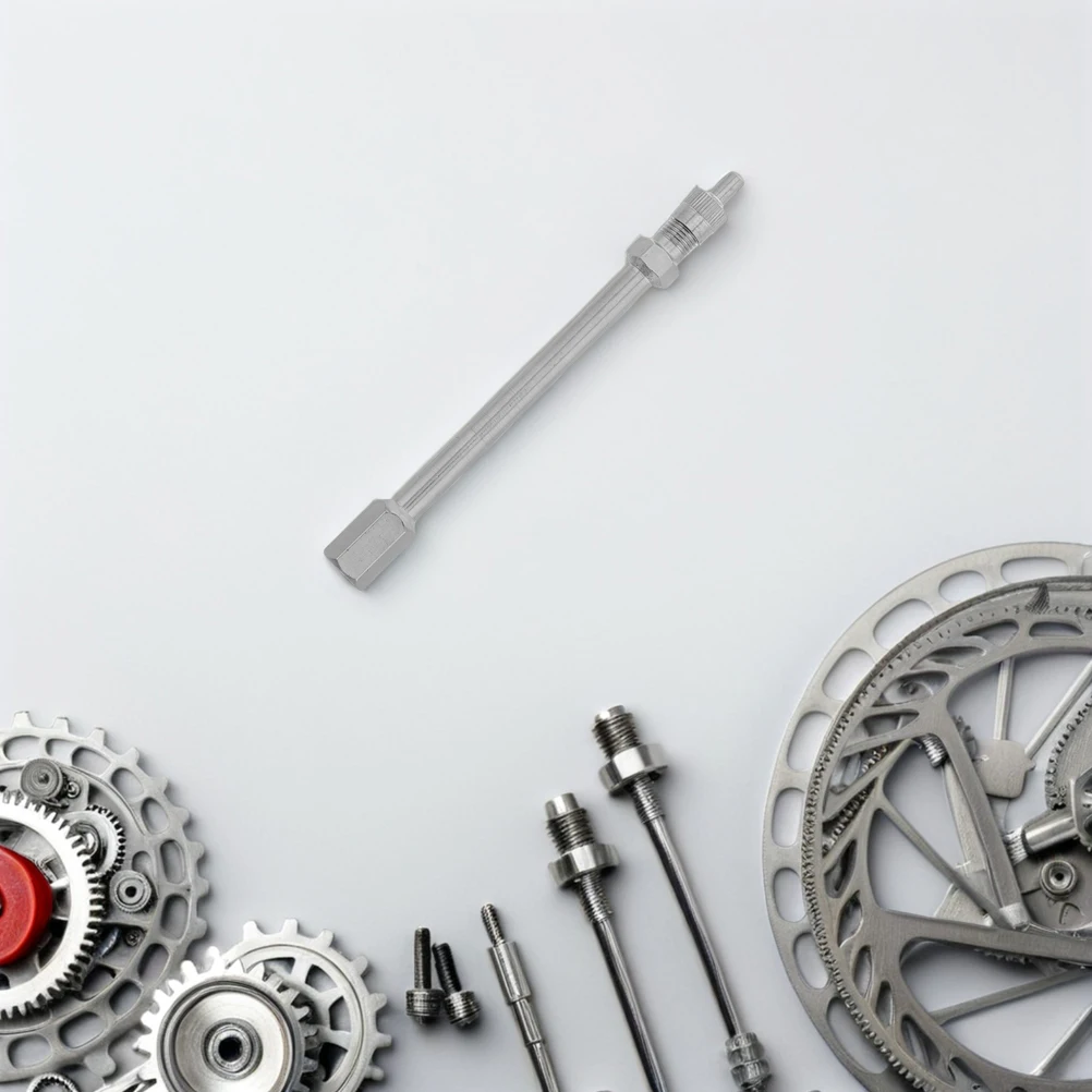 

2Pcs Tire Valve Stem Extension Rod 100Mm Metal for Car Truck Motorcycle Easy Inflation Universal Valve Extension Accessory