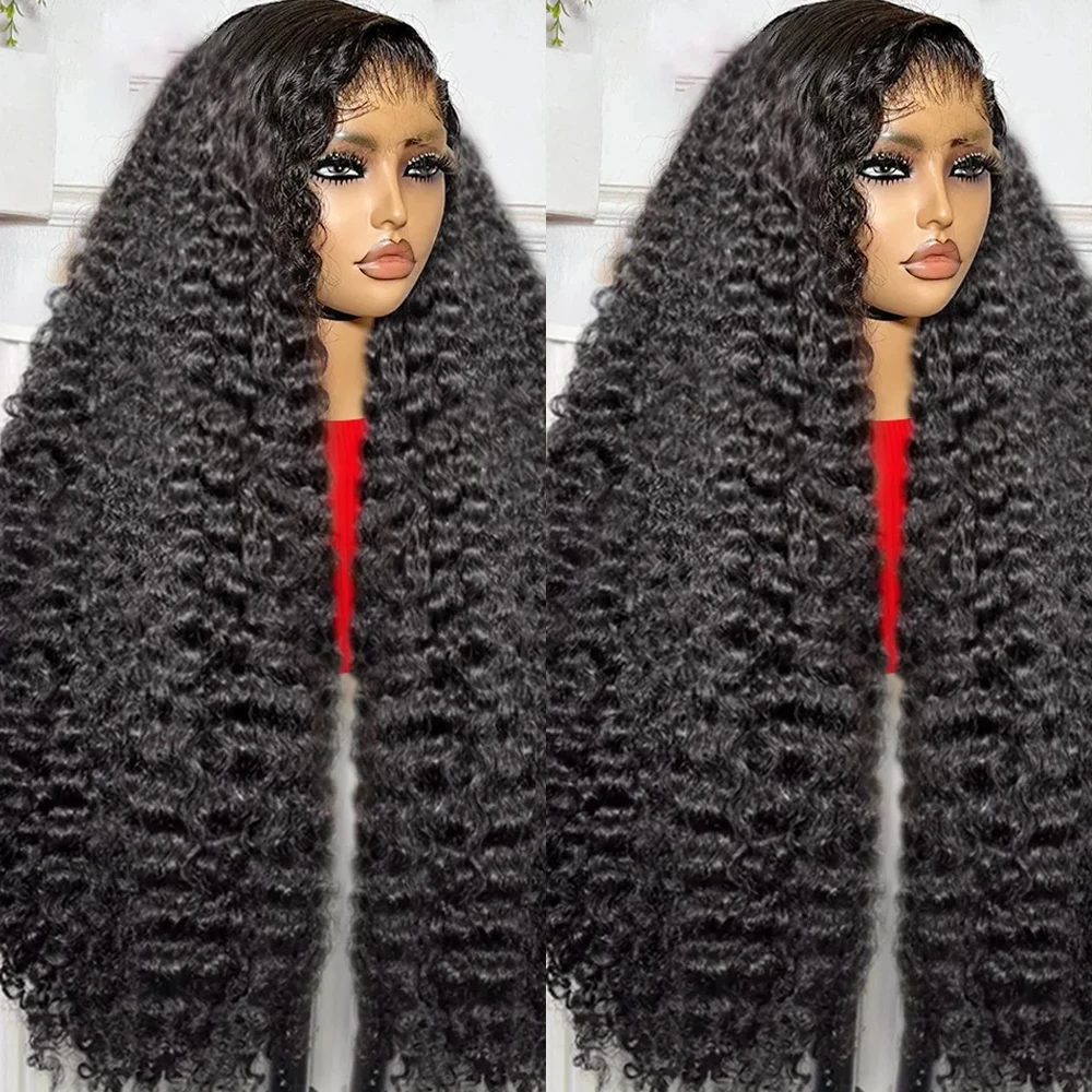 

Deep Water Wave 13x4 HD Lace Front Wigs for Women Curly Lace Frontal Wig Human Hair Brazilian 30 40 Inch Lace Front Wig