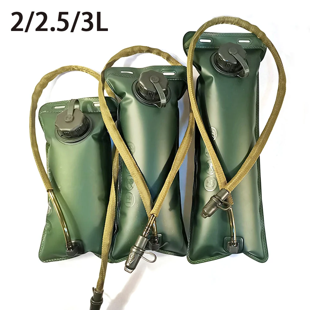 2/2.5/3L Water Bladder for Hydration Backpack Large Capacity Foldable Water Bag Reservoir for Outdoor Camping Water Storage Bag