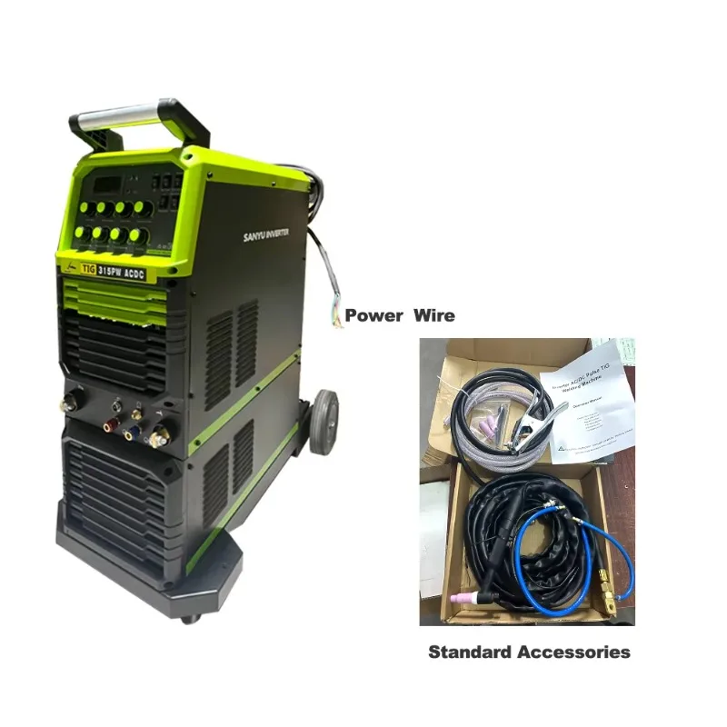 

Сварочный аппарат TIG-315PW ACDC с водяным охлаждением для дуговой сварки TIG с функцией импульсной сварки