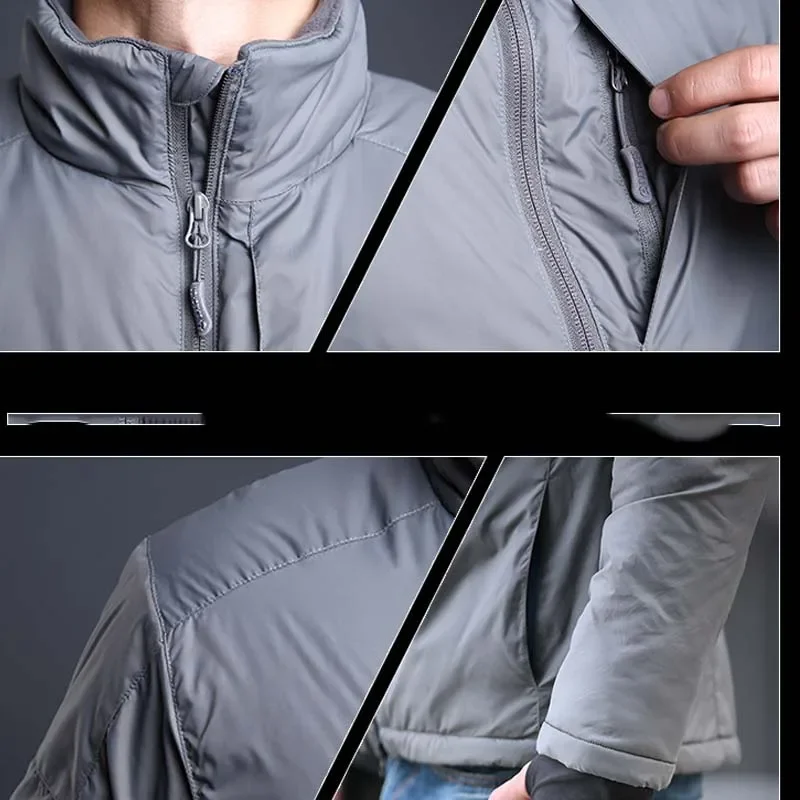 Men Winter Outdoor Hunting Coats Thick Jacket Heat Reflect Coat Casual Jacket Warm Hooded Hiking Trainning Outwear Warm Jacket - Image 6