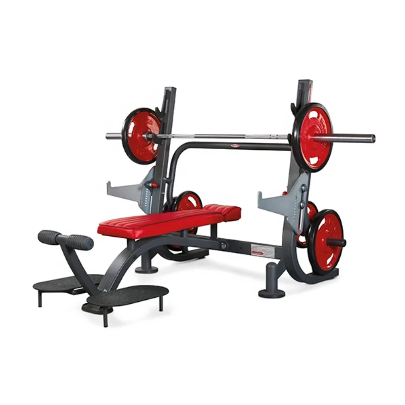 Bench Muscle Exercise Customized Strength Training Weight Lifting Bench Press Weights Barbell Super Flat Bench