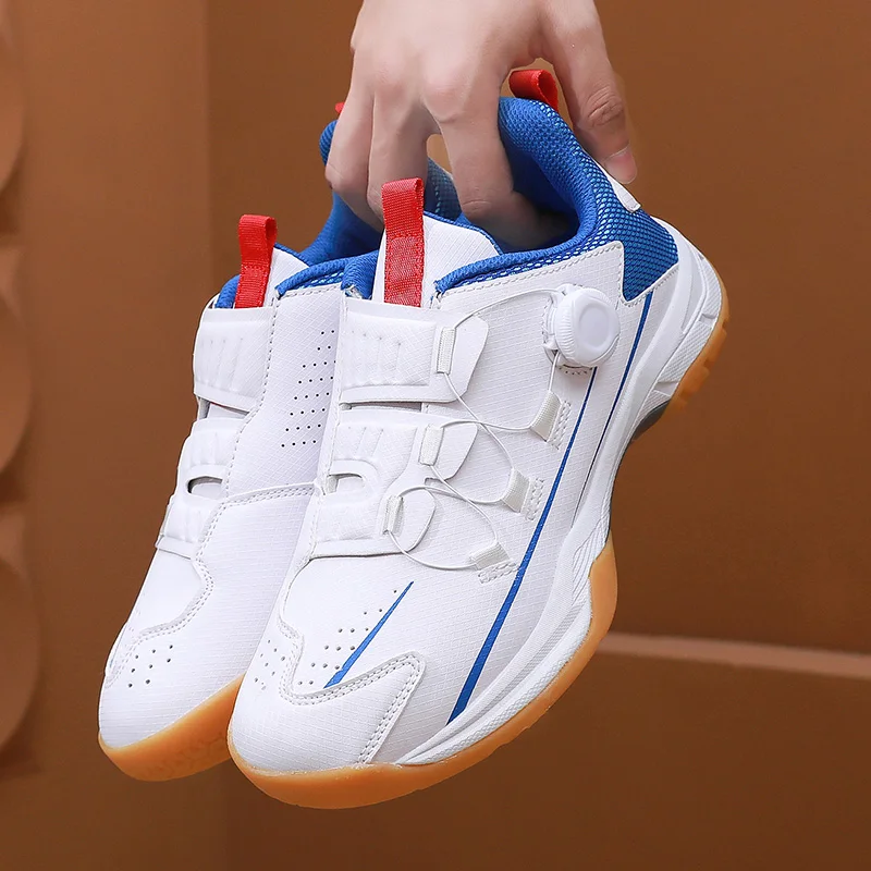 

New Men Badminton Shoes Sports Shoes Volleyball Shoes Lightweight Ping Pong Indoor Training Sport Tennis Professional Sneakers