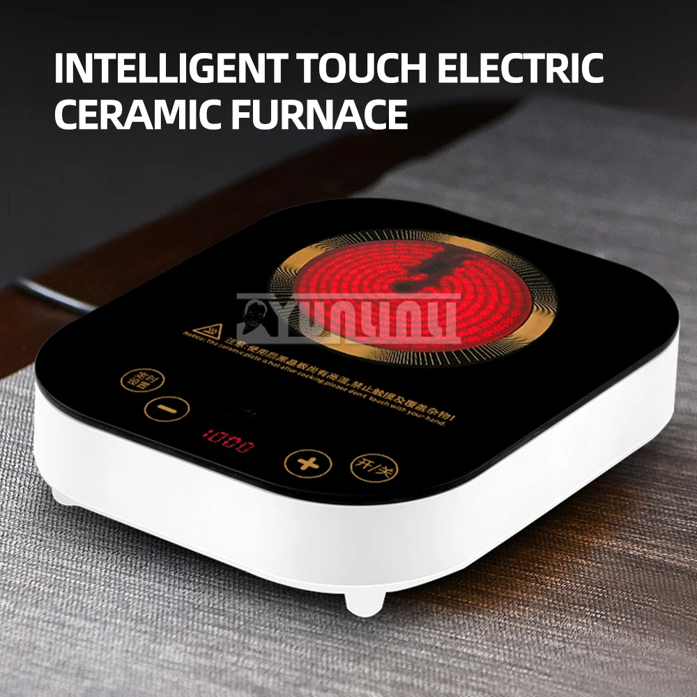 Mini Stove Smart Tea Cooker Household Electric Ceramic Heaters Touch Control Waterproof Induction Cooker