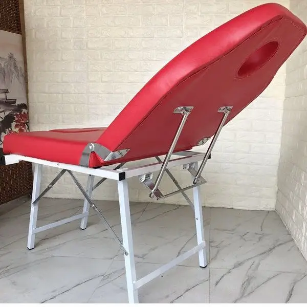 Foldable portable backpack simple gynecological examination bed postpartum recovery door-to-door follow-up private rinse