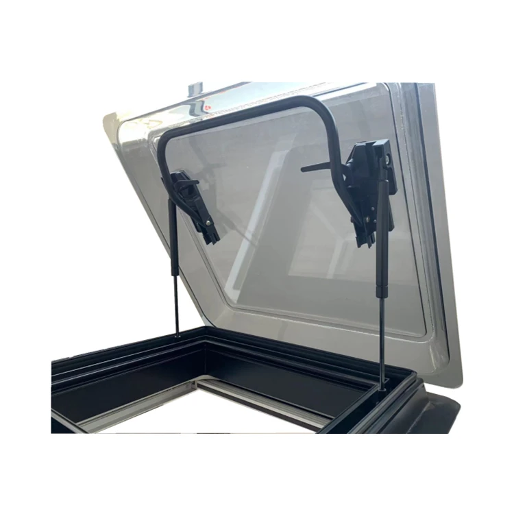 2022 إنتاج المورد إطار من سبائك الألومنيوم قافلة متنقل RV فتحة سقف كوة