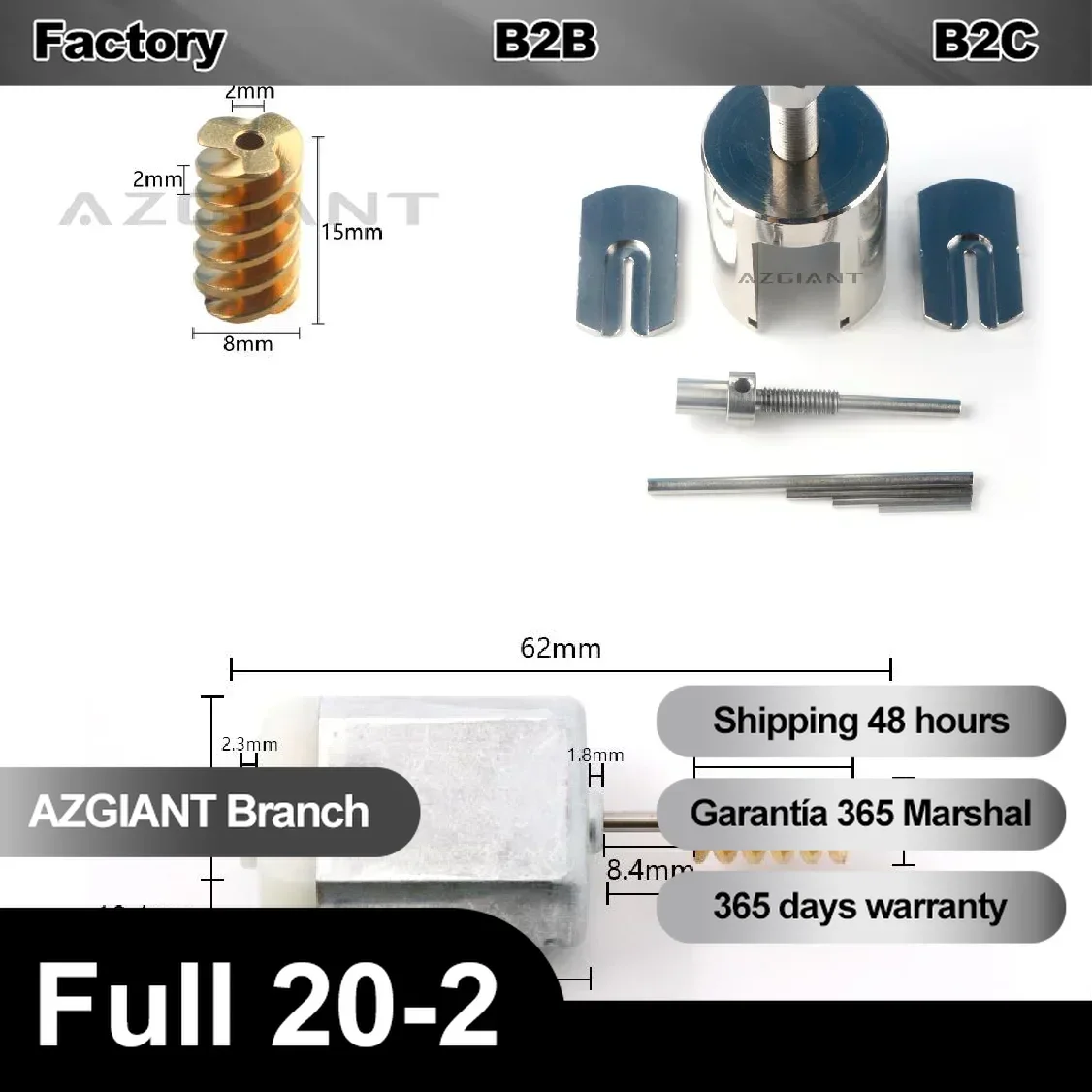 

For Benz GL-Class X166 GL350, SLK-Class R172 SLK250 SLK350, SLC-Class R172 SLC180 Door Lock Motor, Worm, Puller Tool Pinion Gear