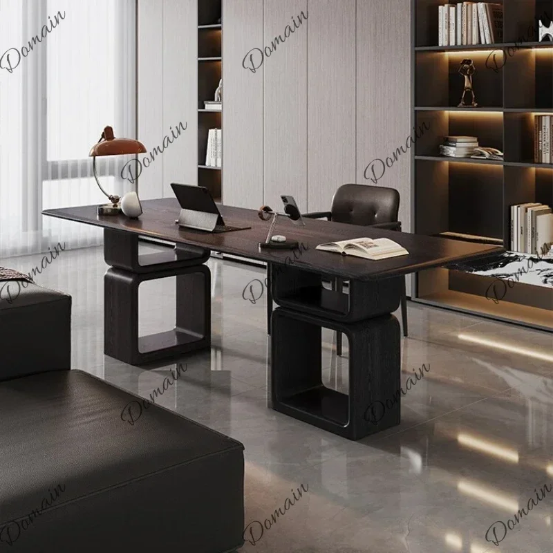 XOffice Work Reception Living Room Office Desks Furniture Study Table Modern Boss Office Desks Simple Artificial Board Furniture