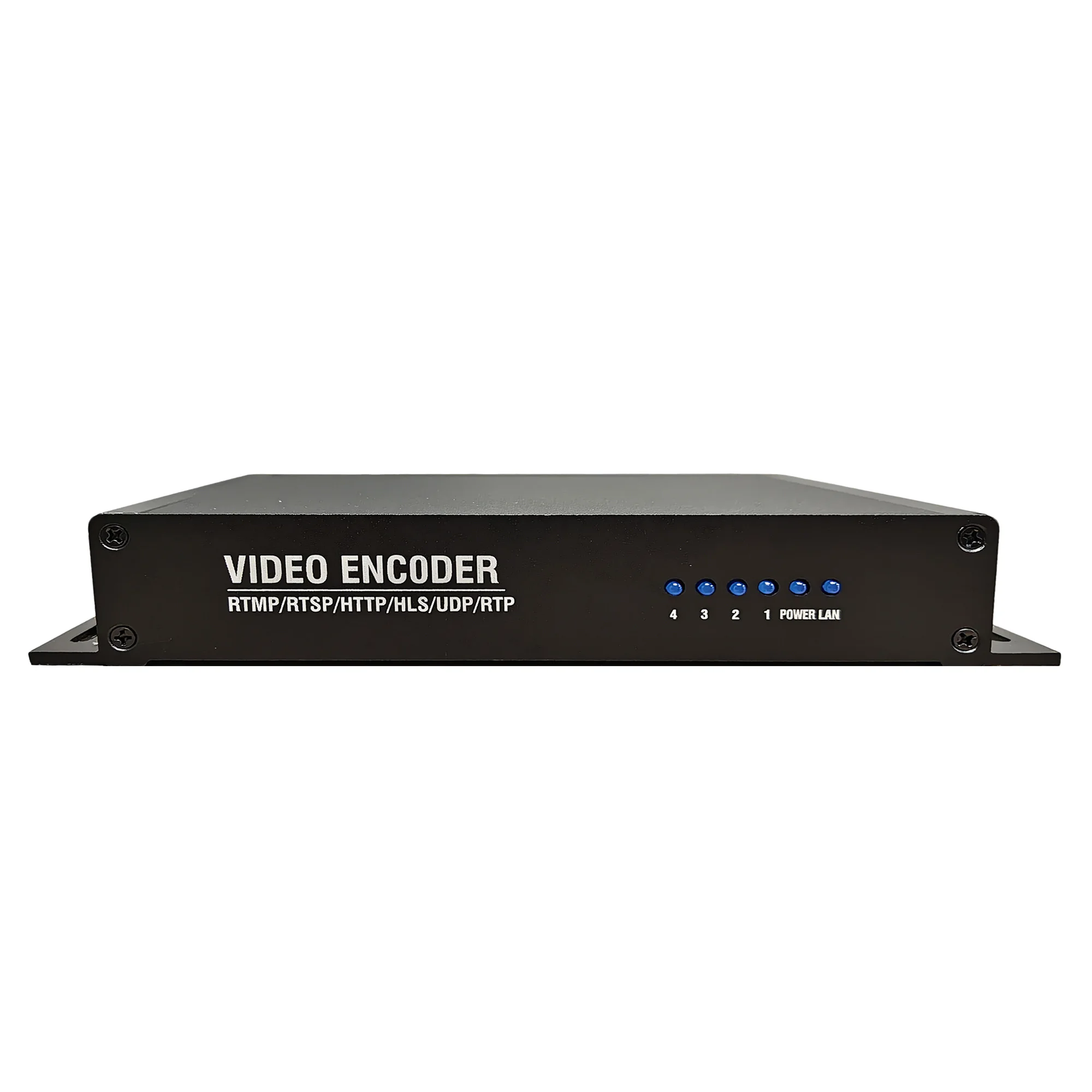 4-Channel Video Encoder 4K Ultra HD H265 H264 HEVC Hdmi to IP UDP HTTP SRTMP RTMP RTSP Webcast Push Streaming Device
