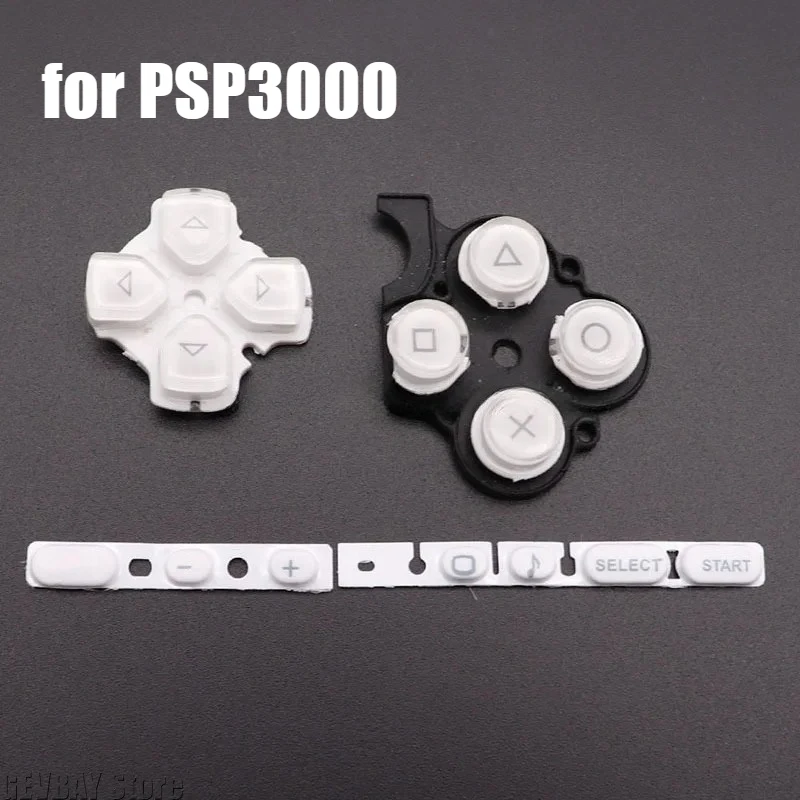 1PC Full Set Direction Function Buttons Repair Replacement Parts For PSP 3000 Game Console Left Right Select Start Home Key