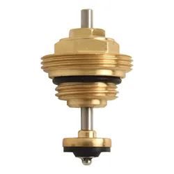 1PC Valve Inserts BRASS Return Pin Valve Core Automatic Spring M30x1.5 For UFH Actuator Underfloor Heating Manifold Tools