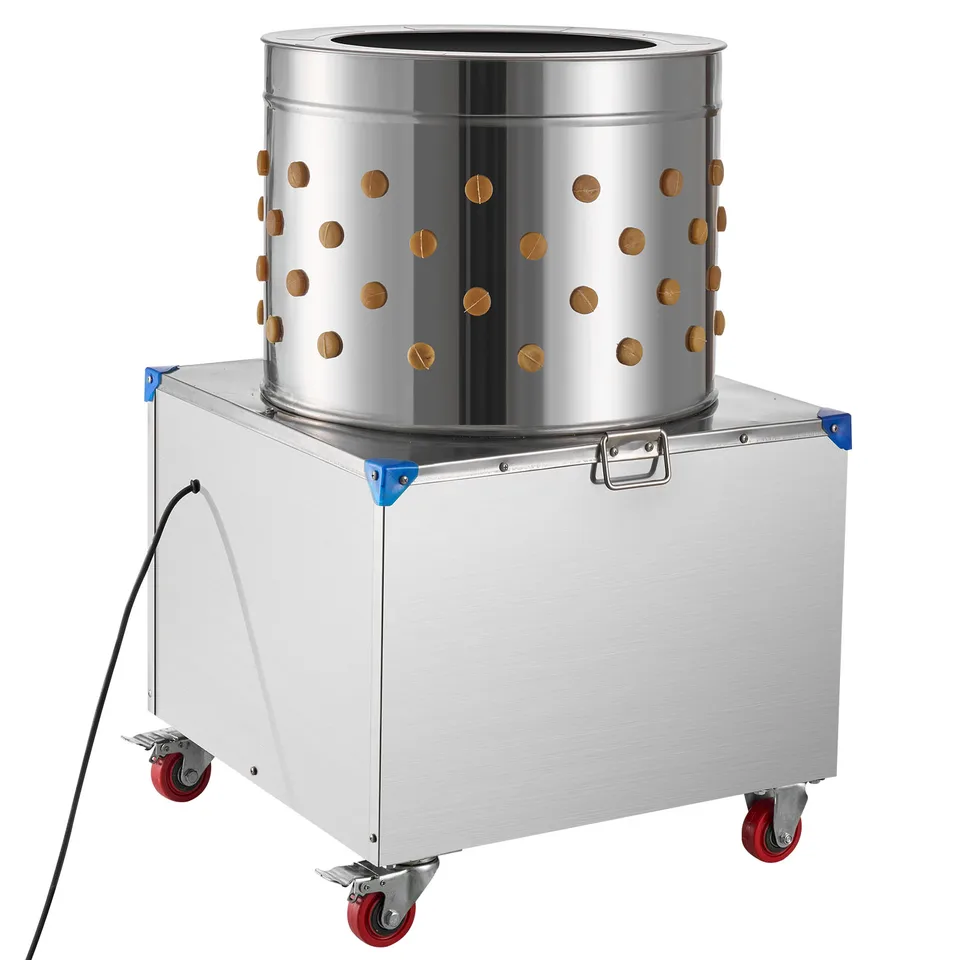 Electric Chicken Plucker Machine with Stainless Steel Drum
