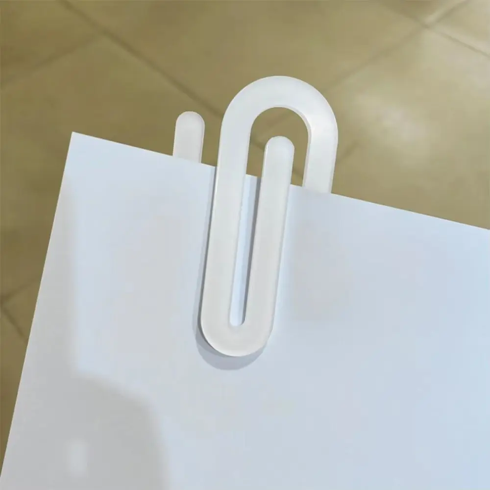 

10 шт. акриловых заготовок для закладок DIY, прозрачные акриловые зажимы для бумаги, прозрачные украшения, необработанные закладки