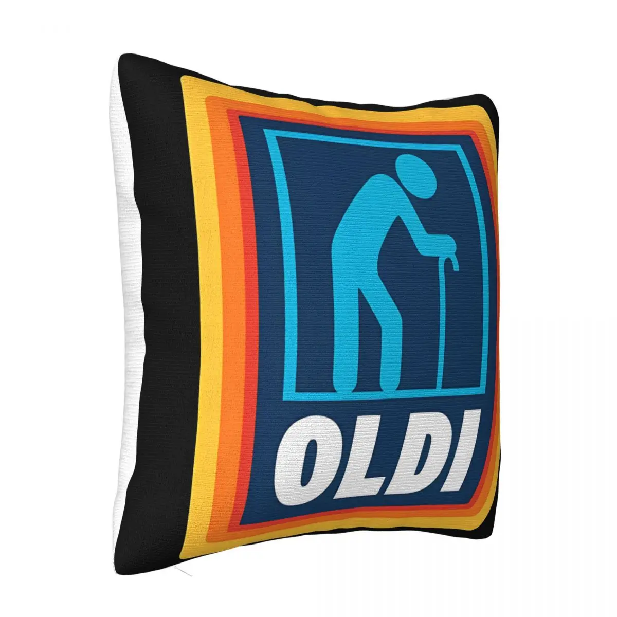 Men Funny Oldi Aldi Senior Logo Pillow Case Cushion Cover Covers For Bed Pillows Pillow Case Pillow Cover