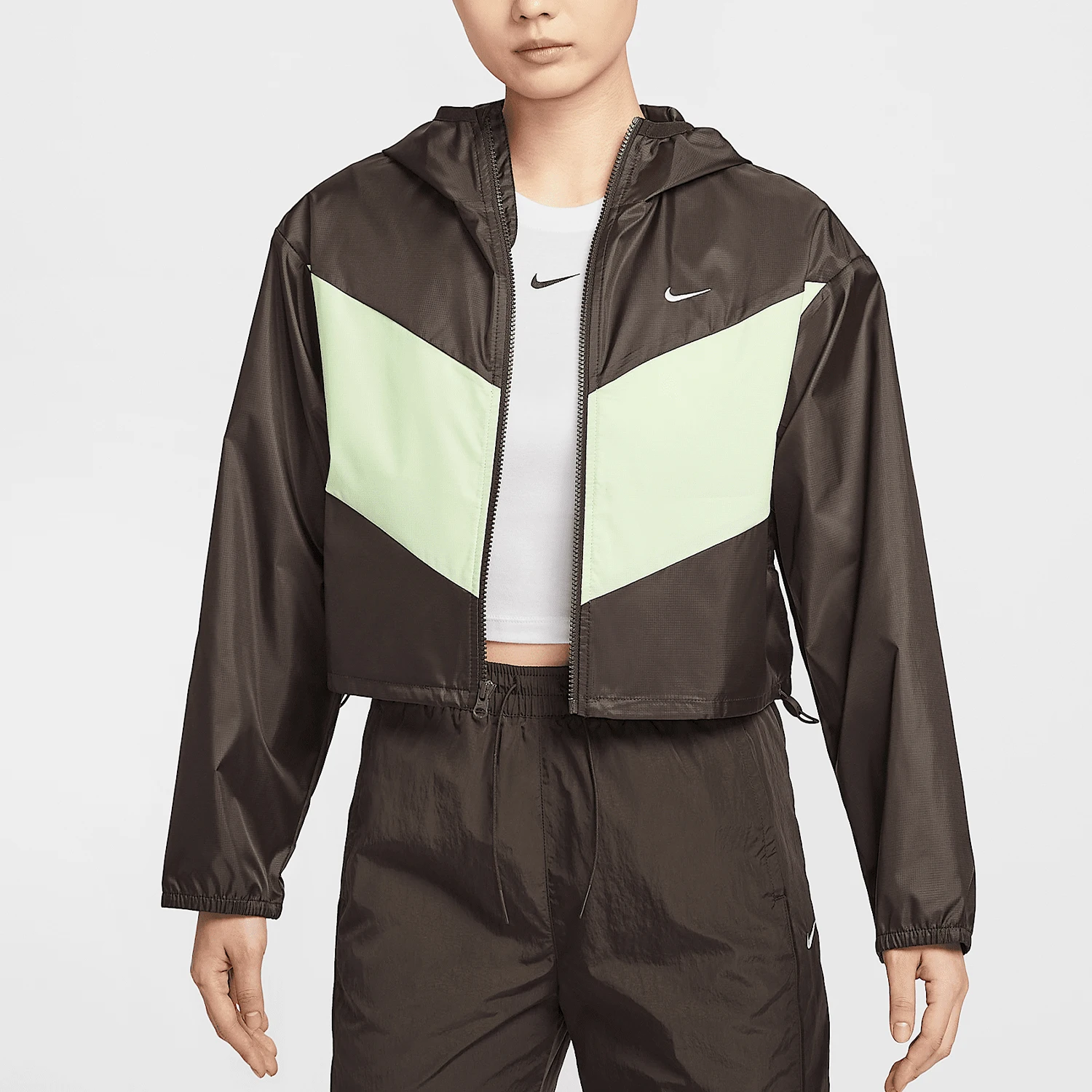 

Nike Authentic Women's Loose Woven Hooded Retro Jacket Jacket HJ1183-220
