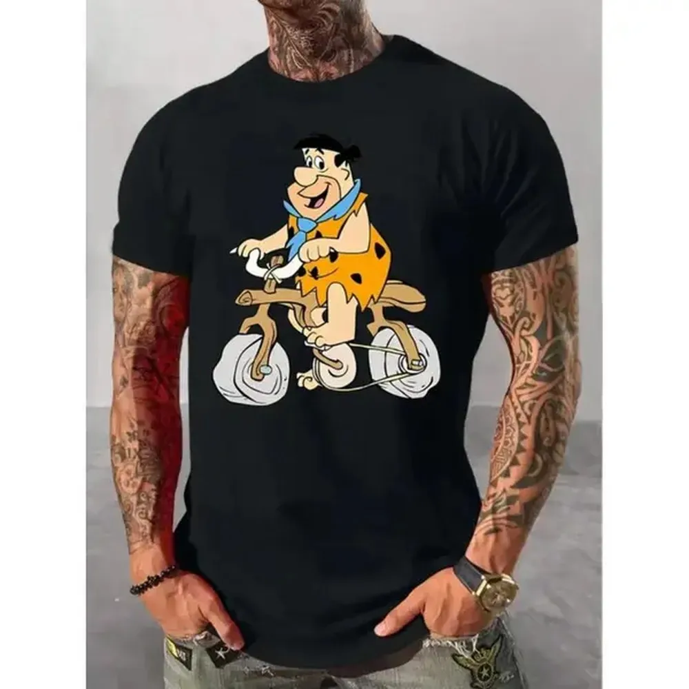 100% Cotton Golf Gift T-Shirt For Men and Women Stylish Bicycle Themed Cotton T Shirt With Round Neck And Short Sleeves For Year Round Comfort And Easy Care