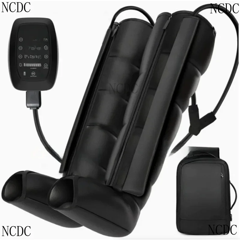 Pressotherapy Compression Foot Muscle Massager Leg Recovery Boots Lymphatic Drainage 8 Chamber