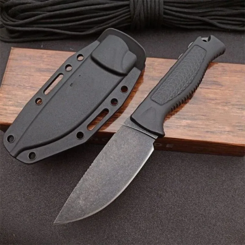 BM15006 Straight Faca Nylon Fiberglass Handle CPM-S30V Blade EDC Multi Survival Tool Knives view 6