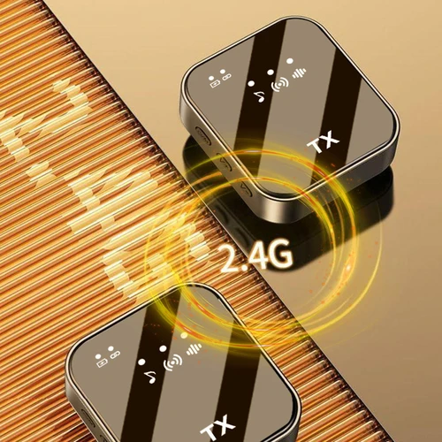 Imagen 2 del producto Micrófono Lavalier inalámbrico Xiaomi para iPhone, micrófono Android, sonido de reverberación, grabación de vídeo, Podcast, reducción de ruido, micrófono con Clip