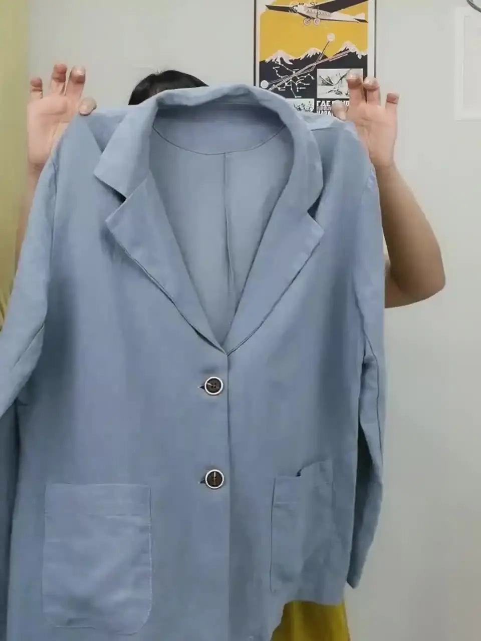 2025 NEW Summer Women Leisure Thin Blazer Jacket Korean Loose Solid Color Cotton Linen Small Suits Coat Female Casual Blazers