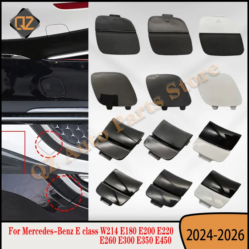 

Front Rear Tow Cover For Mercedes-Benz E class W214 E180 E200 E220 E260 E300 E350 E450 2024-2026 Towing Eye Hook Cap