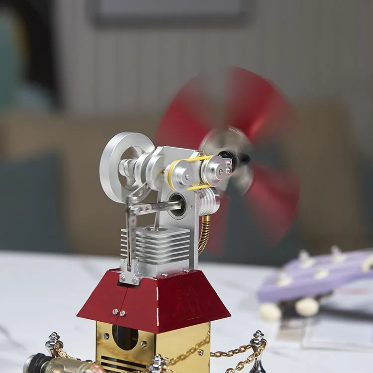 Stirling engine model external combustion engine puzzle physics technology gift handmade experiment metal decorative ornament