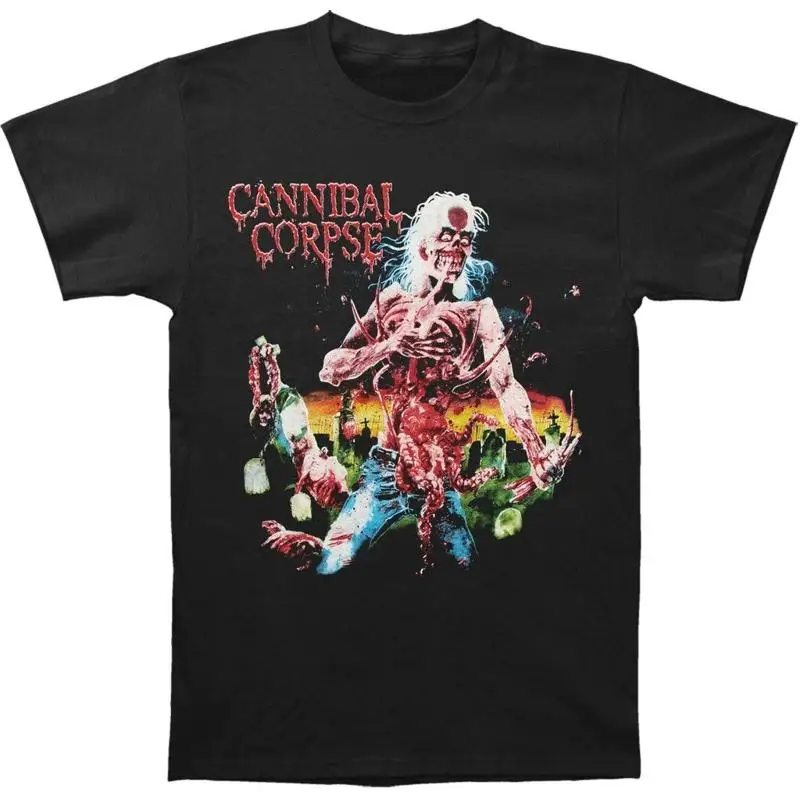 

CANNIBAL CORPSE Eaten Back to Life Черная футболка всех размеров S 234XL