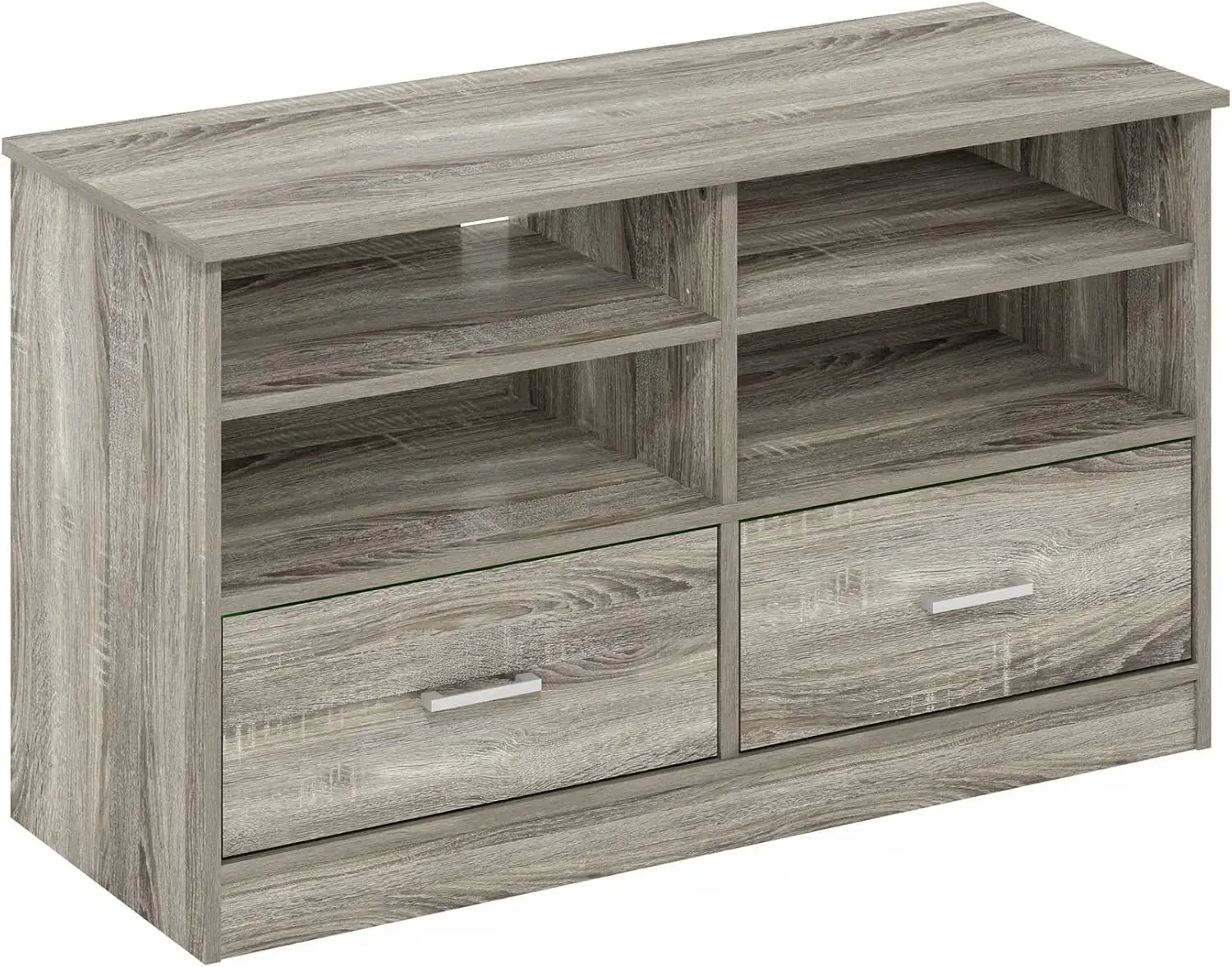 

Tv Stand With Drawer, French Oak, Large