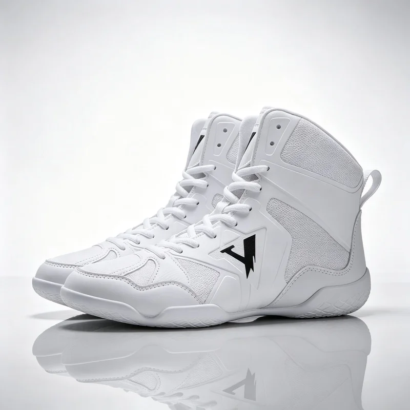 2026 New Trend Wrestling Boots Men Big Size 48 Boxing Sneakers Men Top Quality Men Fighting Shoes High Top Man Gym Training Shoe