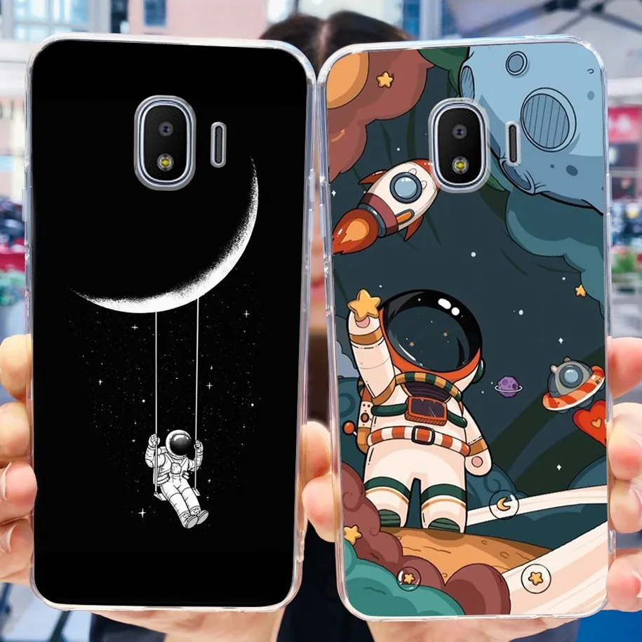 Dla Samsung Galaxy J2 Pro 2018 J250F futerał popularne silikonowe etui na telefon dla Samsung J2 Core J260F Coque Soft Funda