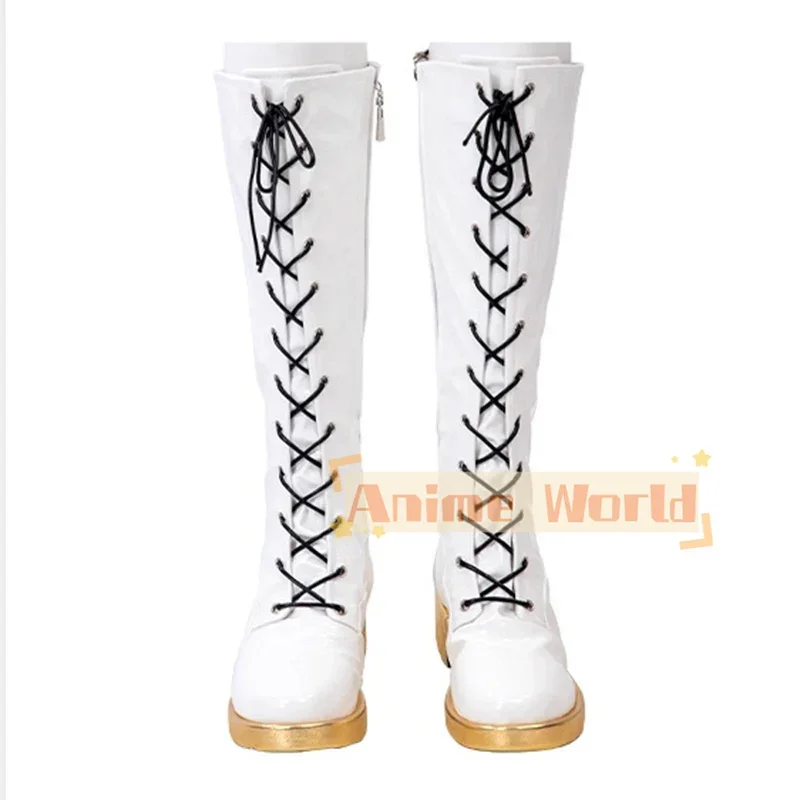 Children Boys Girls KPop Demon Hunters HUNTR/X Rumi Black Dance Outfit Shoes Cosplay Boots Halloween Carnival Props