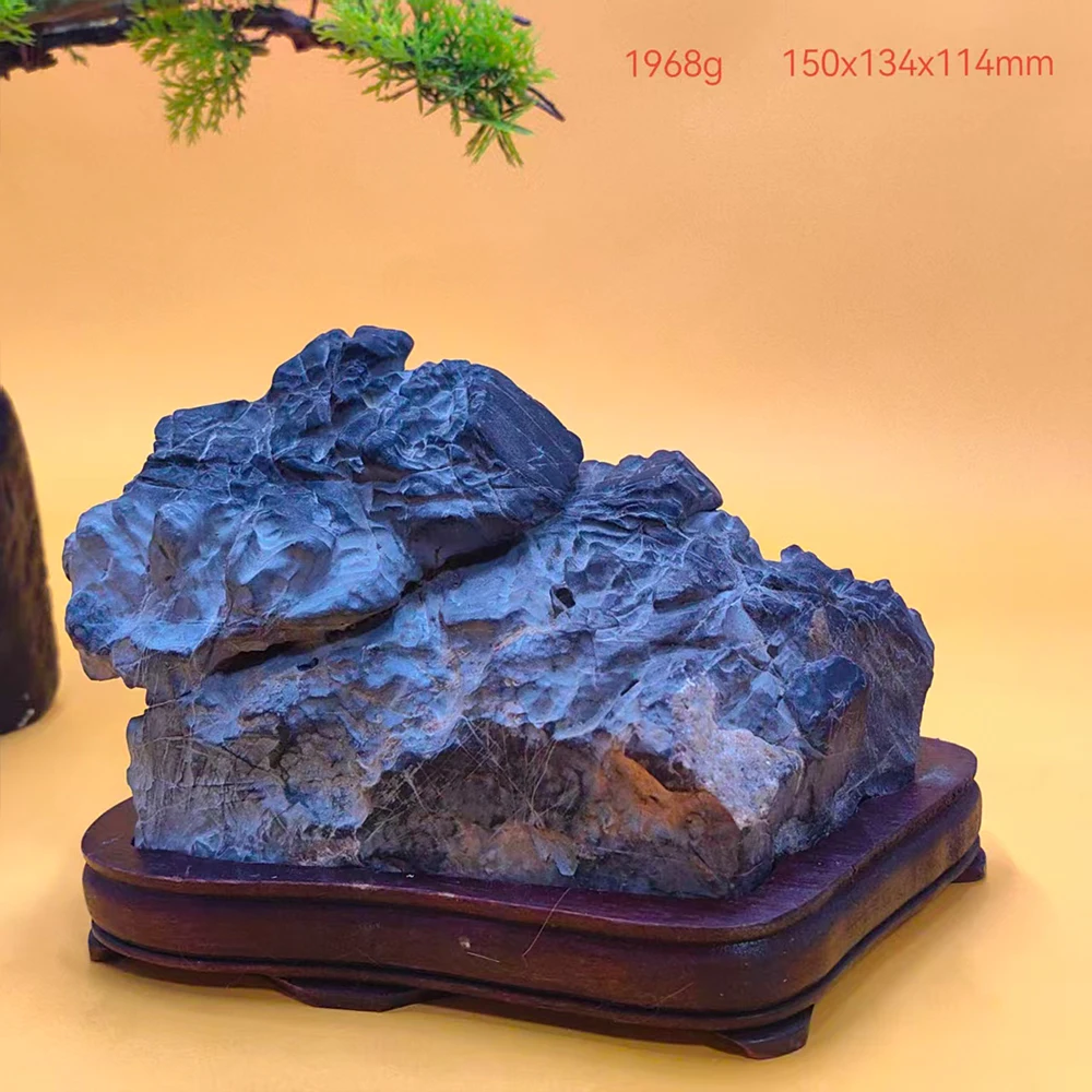 

MTBUY Suiseki Stone Asian Natural Stone Sculpture Stone Collection Reiki Office Decoration Rough Stone Mountain Rock