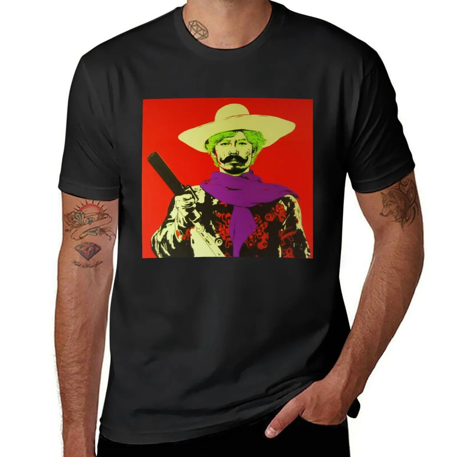 Southwest Kakihara T-Shirt blacks kawaii clothes hippie clothes graphics t shirt men