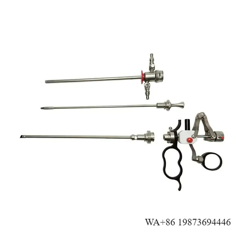 Wmwmnu for Camjoy 18.5Fr Mini Resectoscope Instrument Bipolar Set Urology Working Element TURP Set with Plasma System
