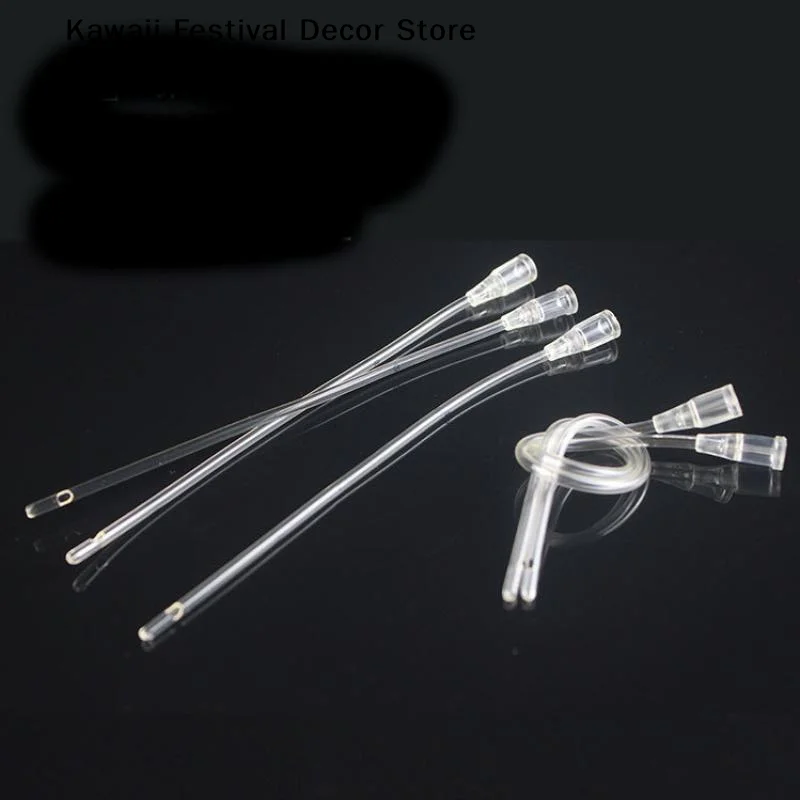 【K】10PCS PVC Feeder Cannula Tip Injectable Soft Pet Puppy Kitten Bird Parrot Oral Gavage Feeding Tube Feeding Device Hand Tool